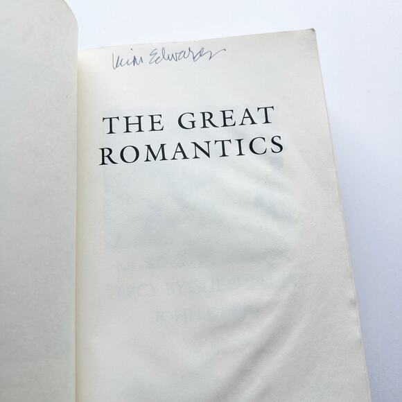 The Great Romantics Selected Poems by Lord Byron Percy Bysshe Shelley John Keats - Picture 5 of 7